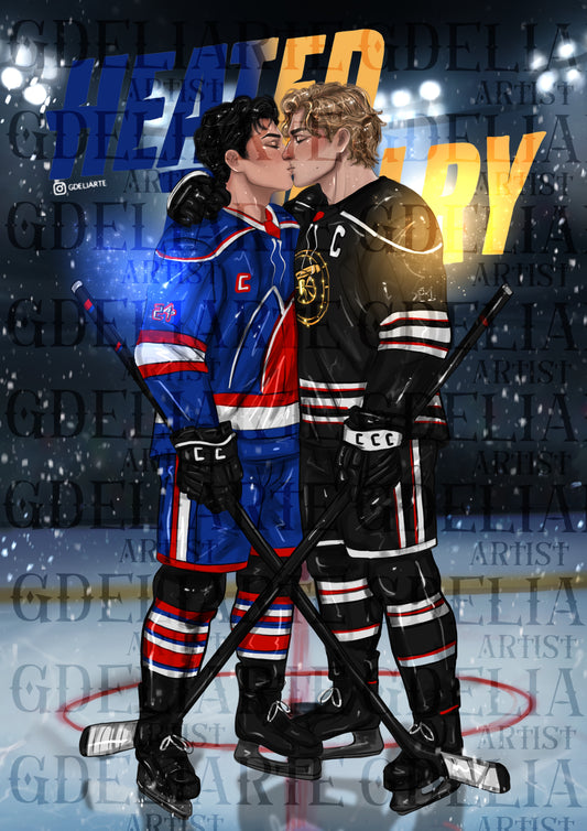 Heated Rivalry - kiss
